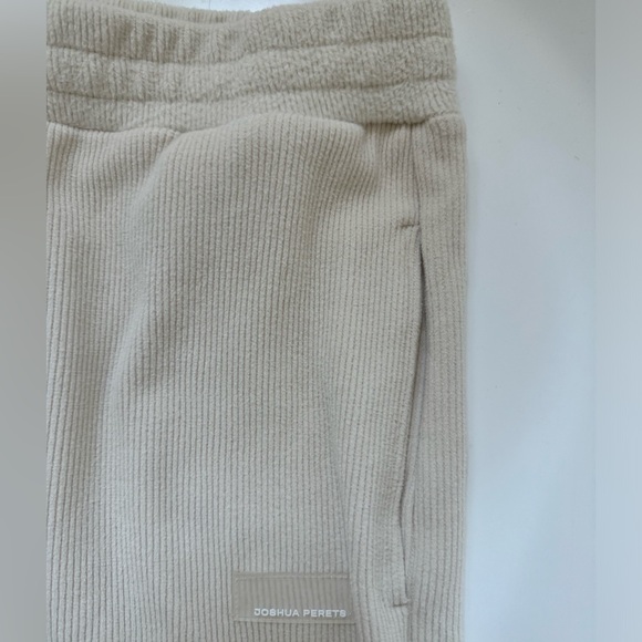 Joshua Perets Cream Sweatpants - Picture 6 of 6
